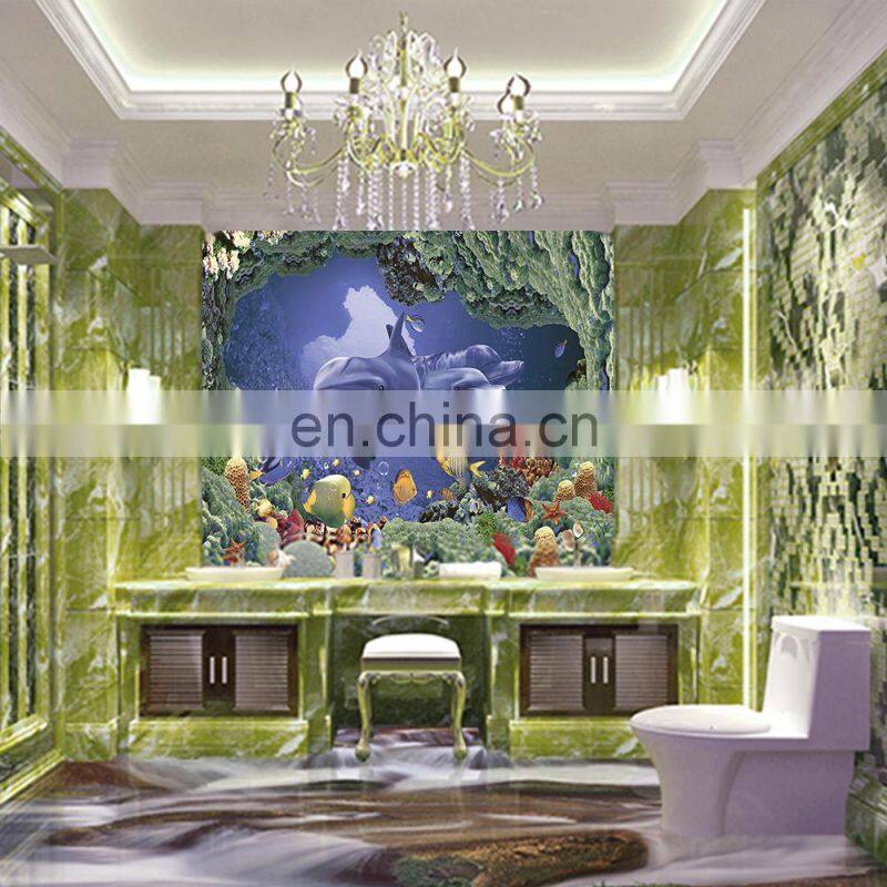 3d inkjet wall ceramic 3d floor bathroom 3d effect tile