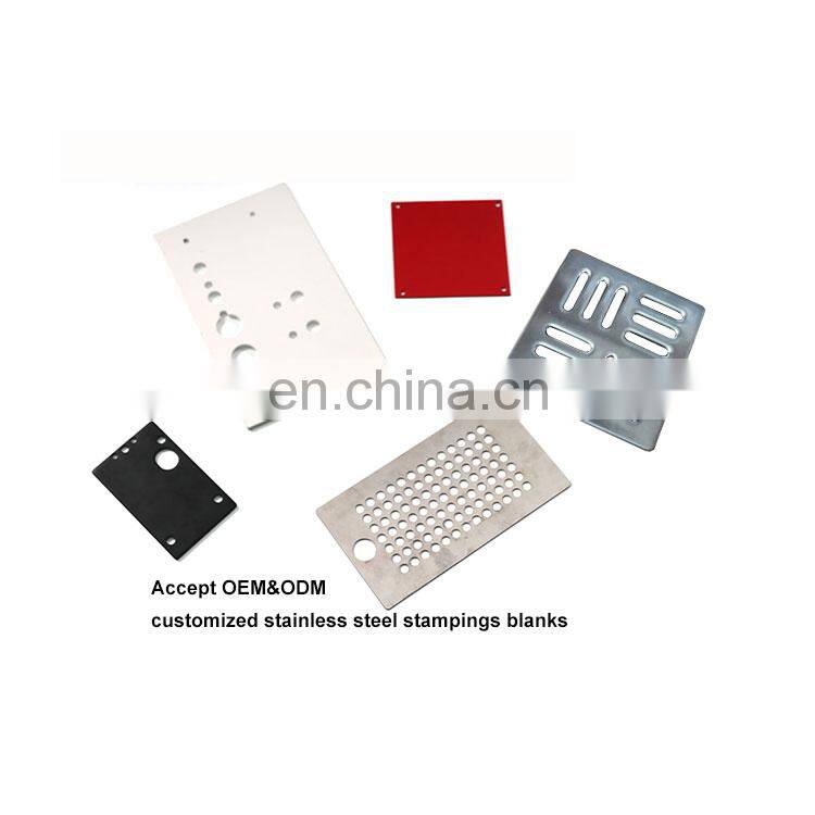 Custom OEM Customized Metal fabrication Laser Cutting Blanking Metal Stamping Parts