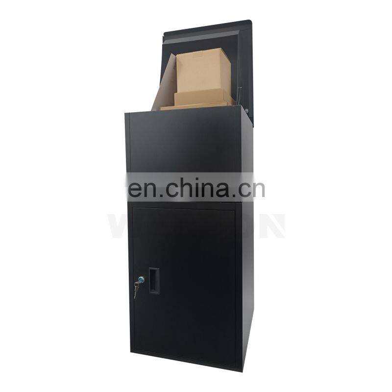 High Quality Black Drop Box Parcel Box Large For Package