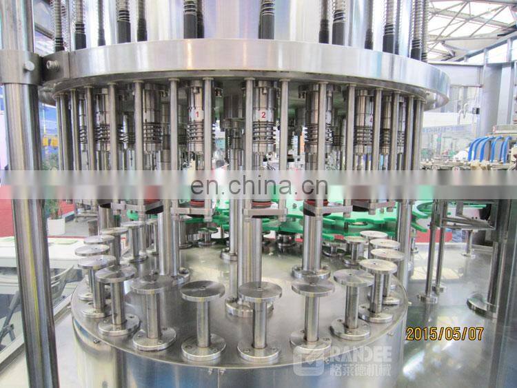 Automatic wine filling and capping machine / glass bottle wine filler