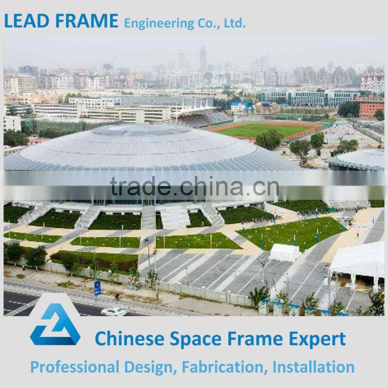 Metal space steel prefabricated stadium structure