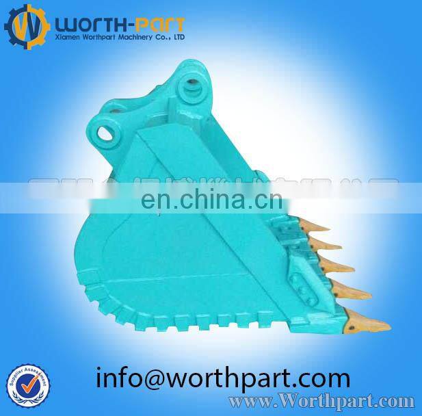 Kobelco Bucket SK350 Standard Excavator Bucket Sizes With 1.7 Cube