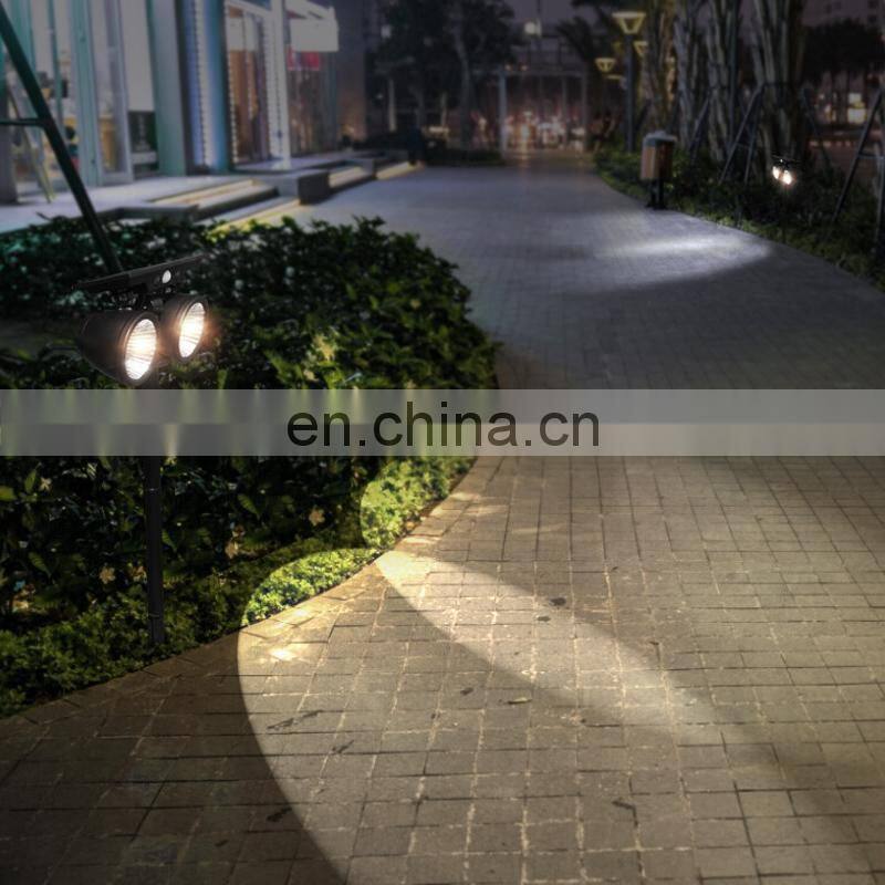 SOLAR LIGHT Solar Spotlights, 2-in-1 LED Landscape Solar Lights, 180 degree Adjustable Waterproof Outdoor Security