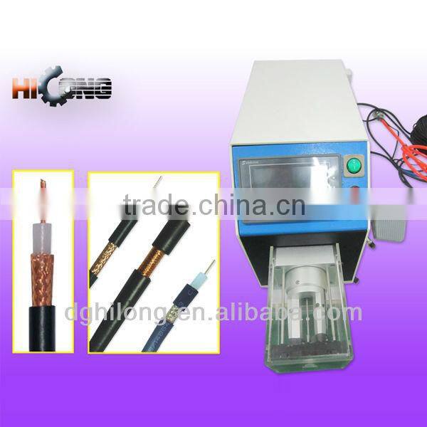 Coaxial Wire Stripping Machine