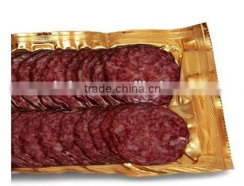 Vacuum sealed plastic frozen food packaging freezer bag