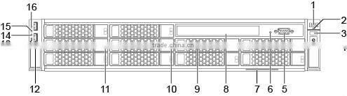 Professional Server supplier HUAWEI RH2288H V3 2U fusion storage system server with GE ports