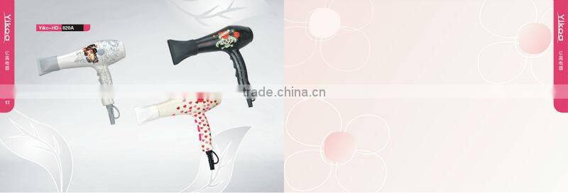 water transfer hot selling salon hair dryer