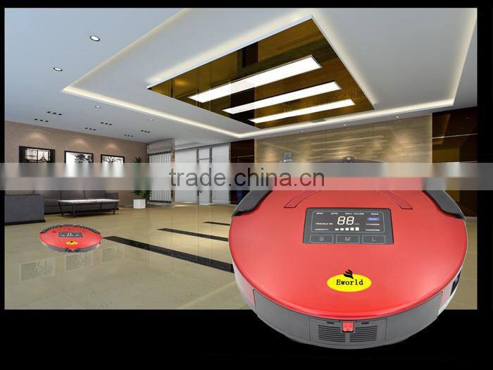 M882 Robotic Vacuum Cleaner in New Design, with UV Lamp and Virtual Wall,Sweeper size D350*85mm