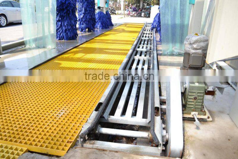 Tunnel Car Wash Equipment 9Brushes PE-T9 40000USD