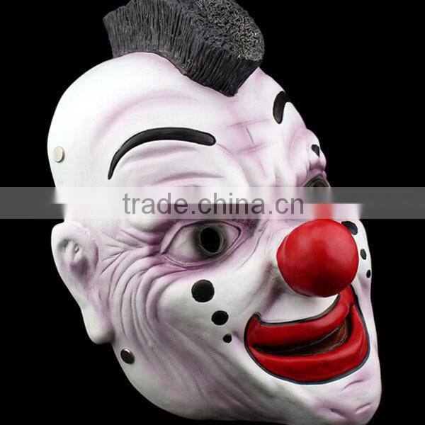 Newest Halloween Horror Mask Quality Resin Payday party Costume Decoration,gifts,collection Mask (Slipknot Joey clown Mask)