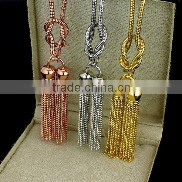 vintage tassel necklace chain gold necklace designs in 10 grams