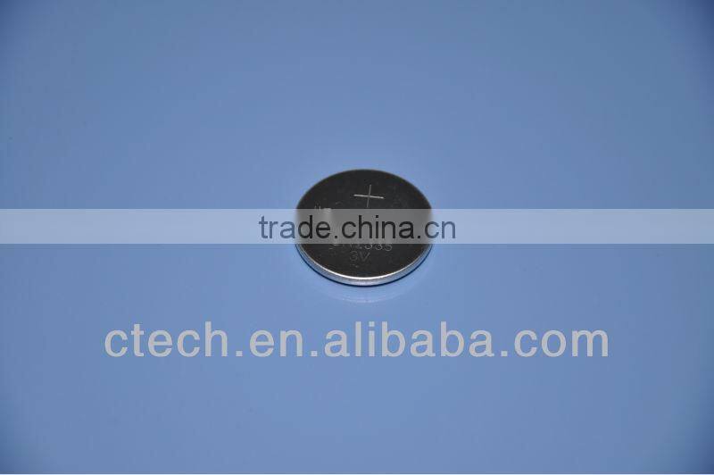 CR2335 lithium battery with pins/tabs
