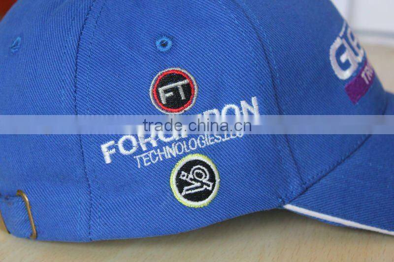 baseball hat from china with embroidery logo