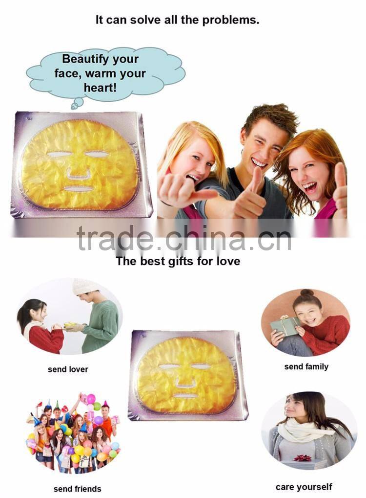 Crazy OEM Anti-wrinkle Gold Bio-Collagen Face Mask