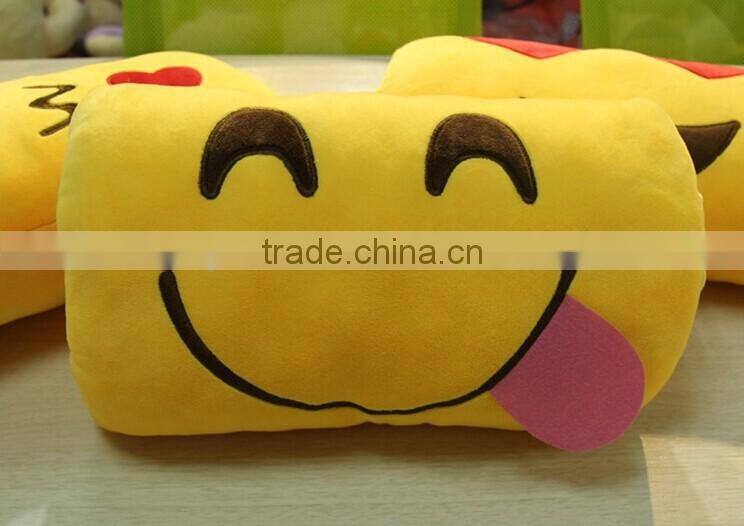 Hot sale plush emoji hand warmer/ Hand warmeremoji pillow/ Emoji hand warmer