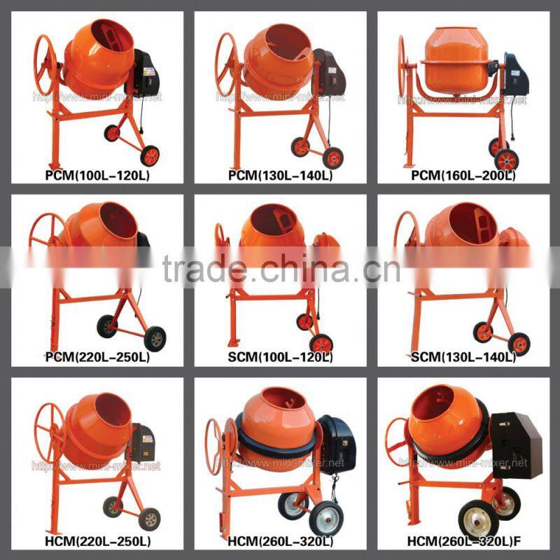 Hand Operated Concrete Mixer,Small Mobile Concrete Mixer,Manual Concrete Mixer Machine