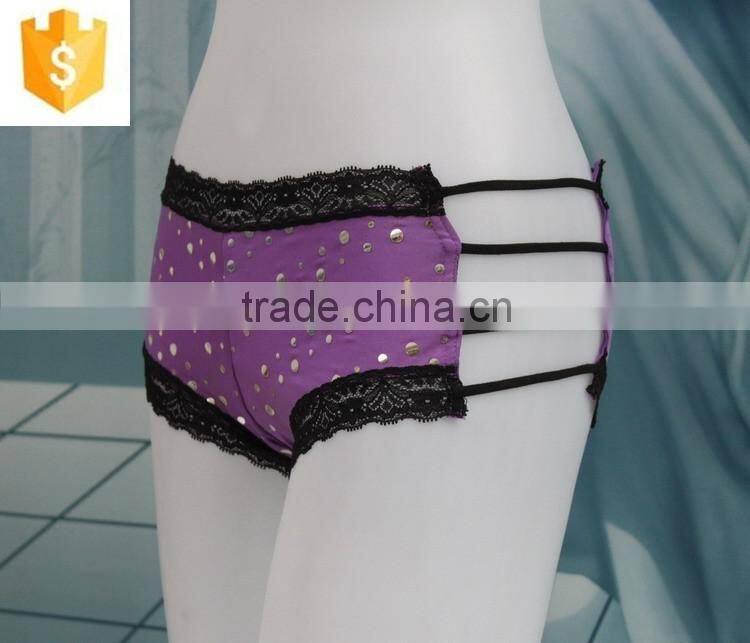 high quanlity sexy hot sell fashion design comfortable lady lace panties nighty