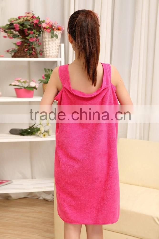 Wholesale Plain Microfiber Beach Towel Dress