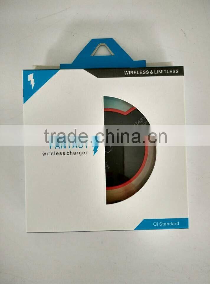 2016 mini qi standard wireless charger for samsung iphone mobile