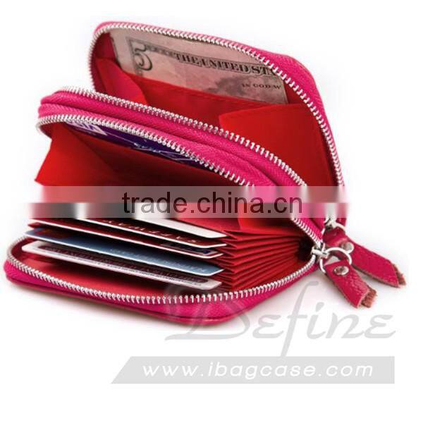 RFID Blocking Card Holder Security Travel Protector Wallet For Ladies