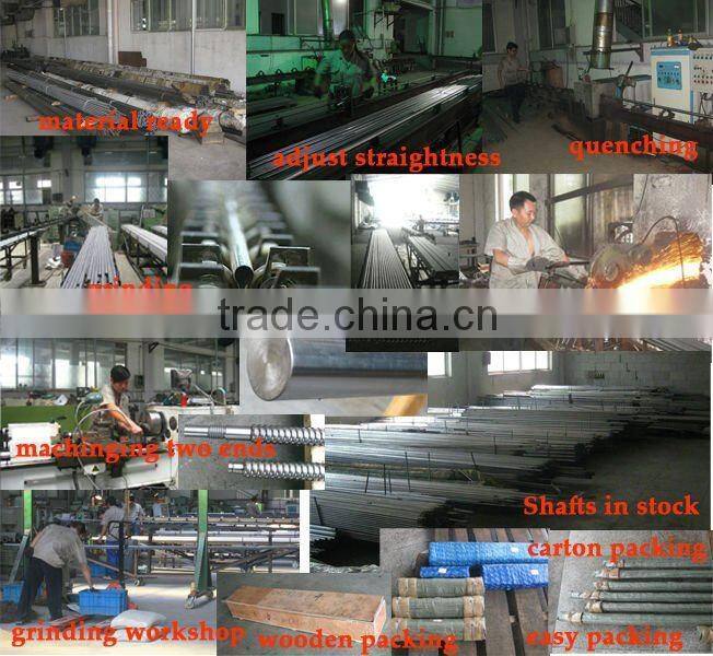 Wind turbine shaft TBI brand Dia. 12mm supplied by SNE