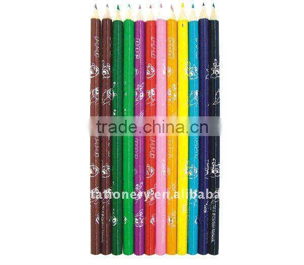 3.5Inches Mini Basswood Material Drawing Wooden Color Pencil Set for Kids