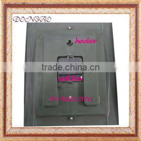 plastic fashion promotional clock