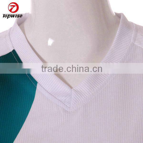 High Quality Summer V Neck T Shirt China Sports Clothing Manufacturer