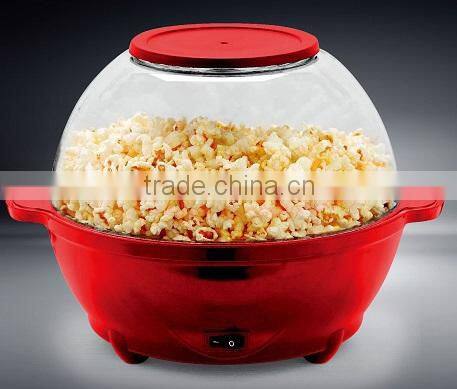 CE GS ROHS LFGB CB AND ETL CERTIFICATED 1000W 6QT POPCORN MAKER