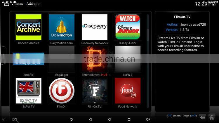 M8R Octa Core RK3368 CPU built Dual WIFI and BT4.0 Android 5.1 Lollipop Smart TV BOX