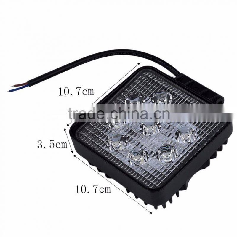SUV Epistar 27W LED Work Light Spot Flood Combo Beam Truck Trailer LED Work Light LED Work Light 27W Waterproof Work Light