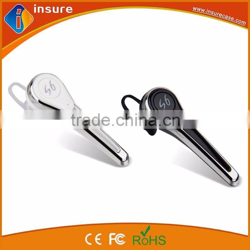 Newest Wireless Earbud Headphones S6 ,V4.0 In-ear Bluetooth Noise Cancelling earbuds