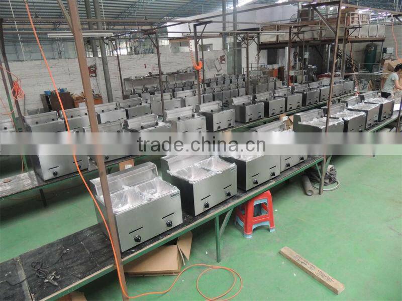 Countertop Single Tank Electrical KFC Chicken Frying Machine