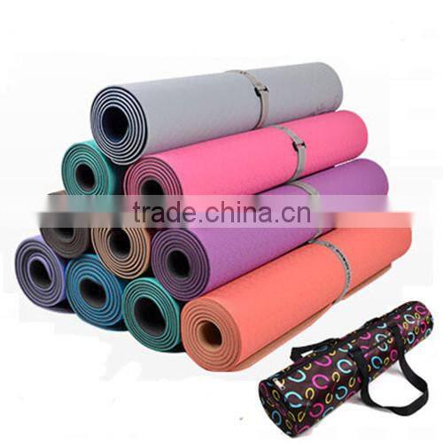 Exercise Fitness Lose Weight Yoga Mat TPE for home and travel