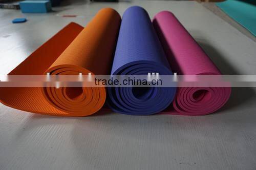 TPE Foam Non-skid Exercise Fitness yoga mat manufacturer