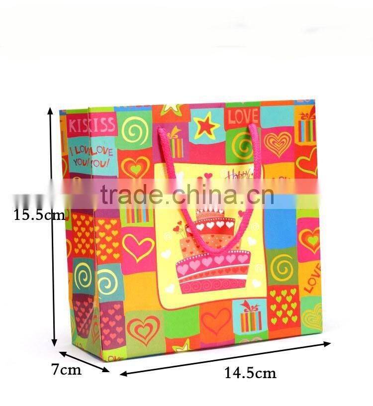 Wholesale custom Christmas gift PE bag