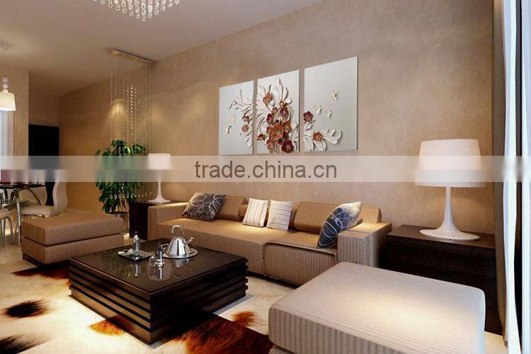 2015 Brilliant Modern Preservation hand-painted abstract flowers