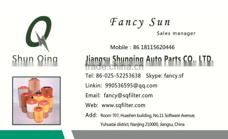 Genuine air prefilter for agriculture machine tractors