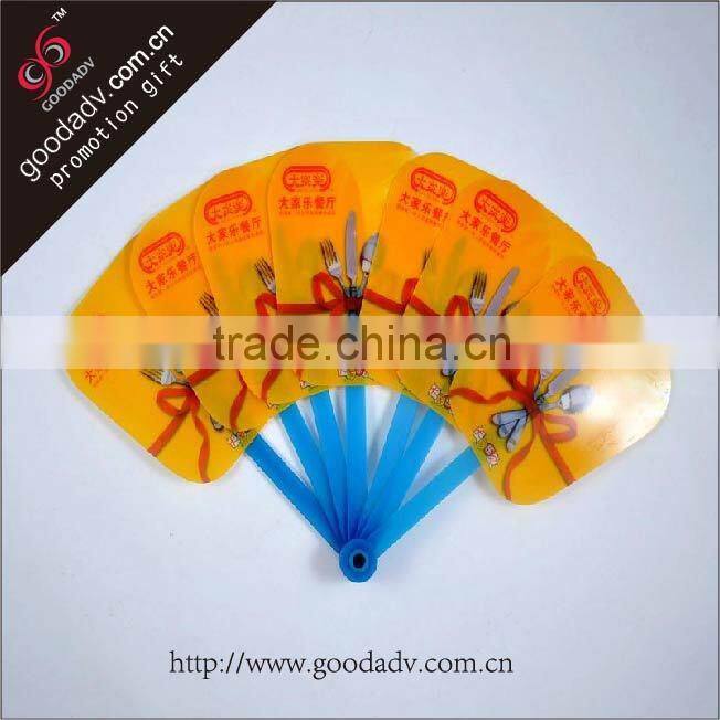 Guangzhou factory cheap custom high quality eco-friendly promotion fan