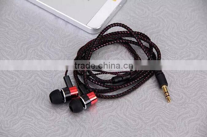 High Quality 3.5mm in-ear Earphone Headphone For Mobile Phone