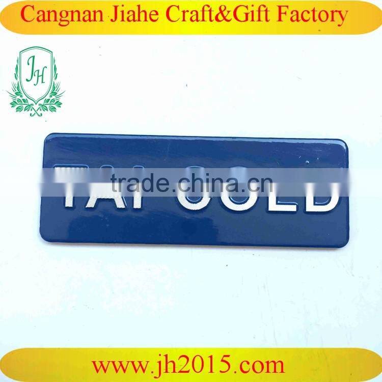 Chevrolet logo metal nameplate for car /tag in aluminum highlight plate