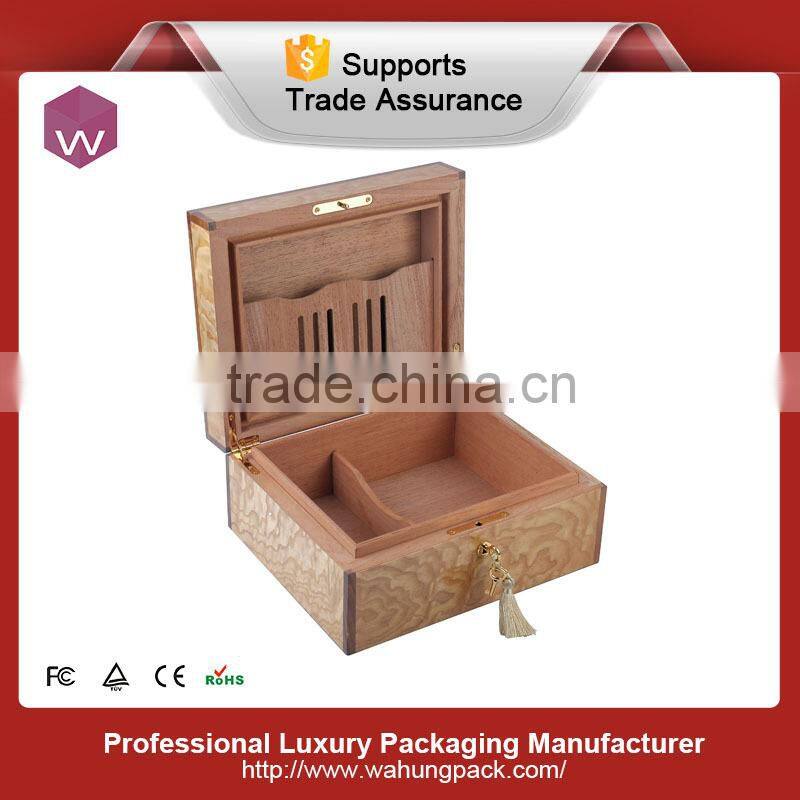 High glossy cigar box, wooden humidor cigar box(WH-3853-ML)