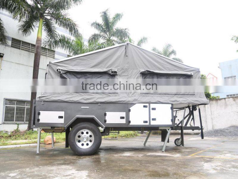 Lightweight Travel Trailers And Off Road Caravan With Slide Out Kitchen