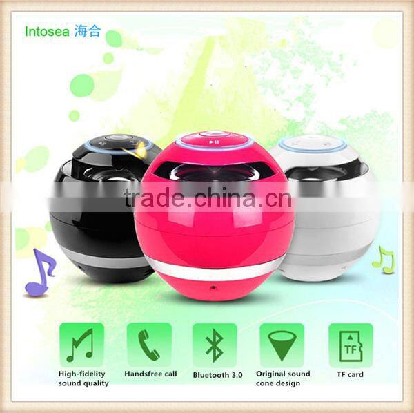Subwoofer bluetooth speaker with HD stereo sound quality,music mini bluetooth speaker