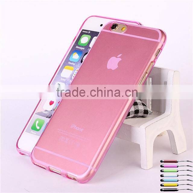 New Ultra Thin Light Clear Soft Gel TPU Silicone Case Cover For iPhone 5 6 & 6S