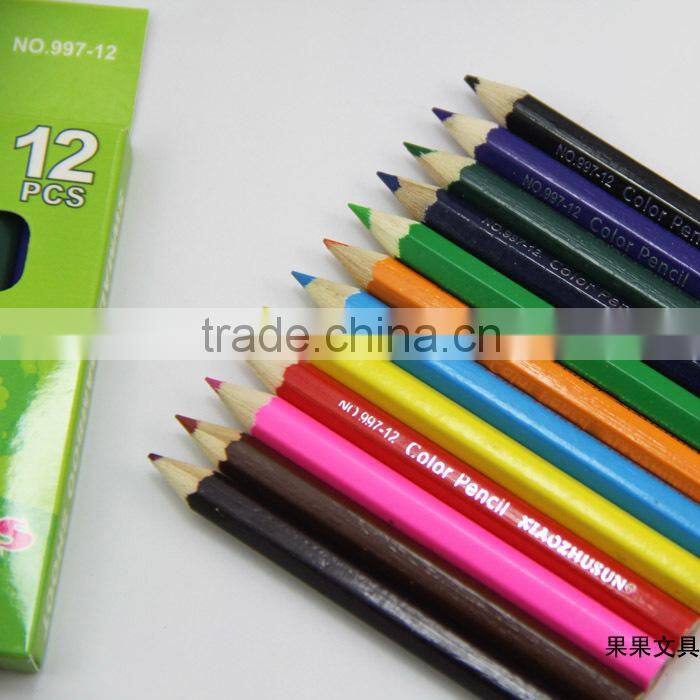 HB color pencil , short neon color pencil