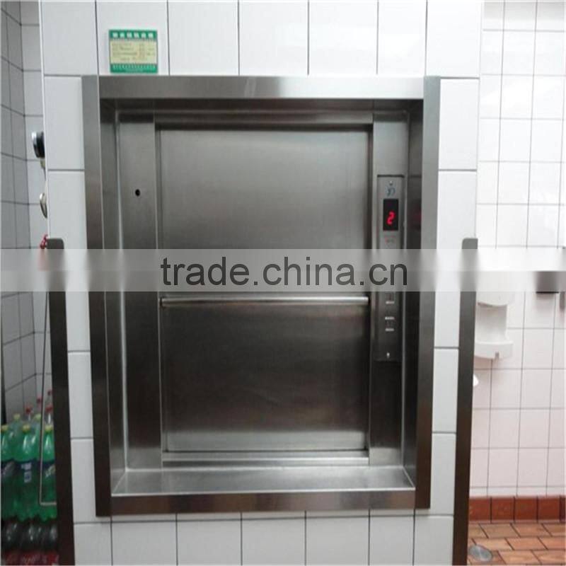 100kgs, 0.4m/s Hotel Dumbwaiter with Inverter and Transformer
