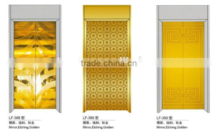 XY Elevator Door Golden Elevator Landing Door