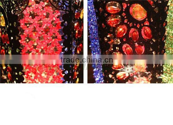 Antique Moroccan floor lamps/ colorful iron cage floor lights/made in china floor lighting