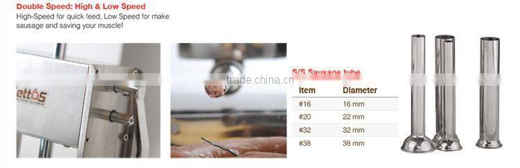 4 Size Tube Attachment Used Sausage Stuffer Sausage Machine